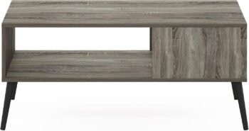 Coffee table with wooden legs