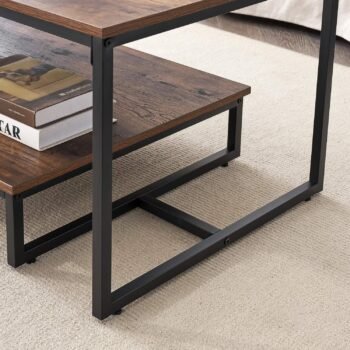 Industrial style coffee table